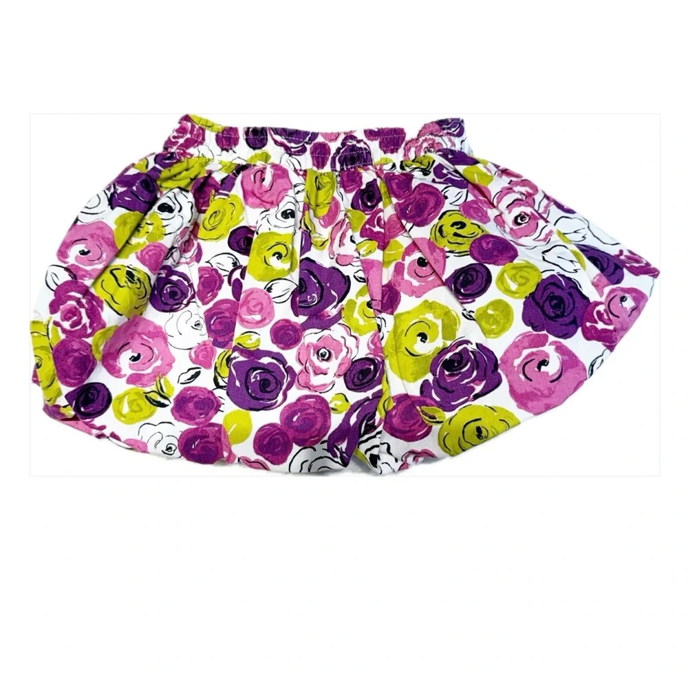 Janie and Jack Floral Bubble Skirt 6-12 Months